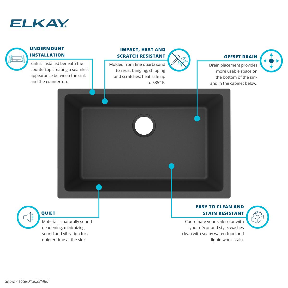 Elkay ELGRU13022MB