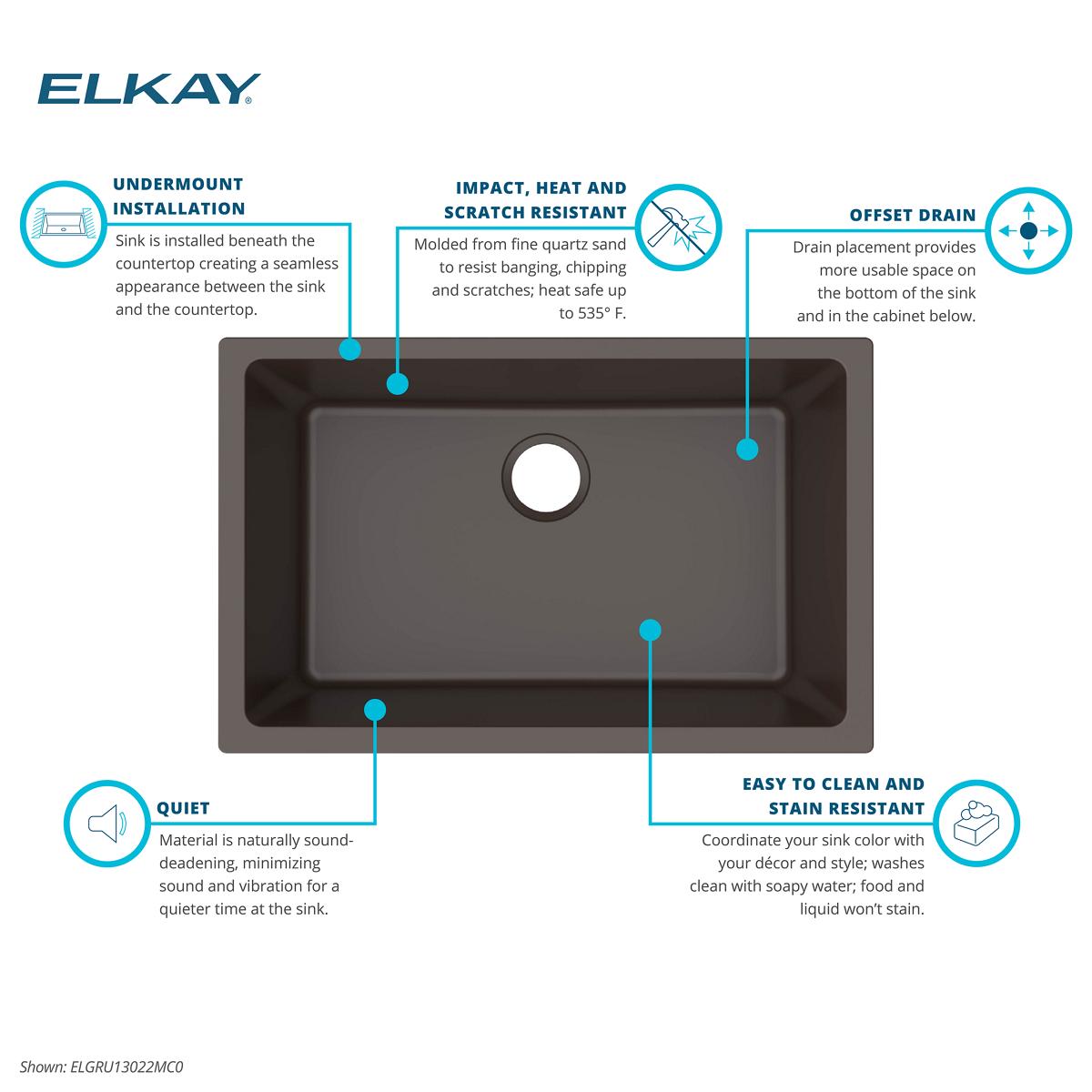 Elkay ELGRU13022MC0