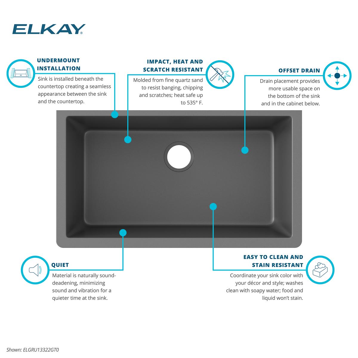 Elkay ELGRU13322GT0