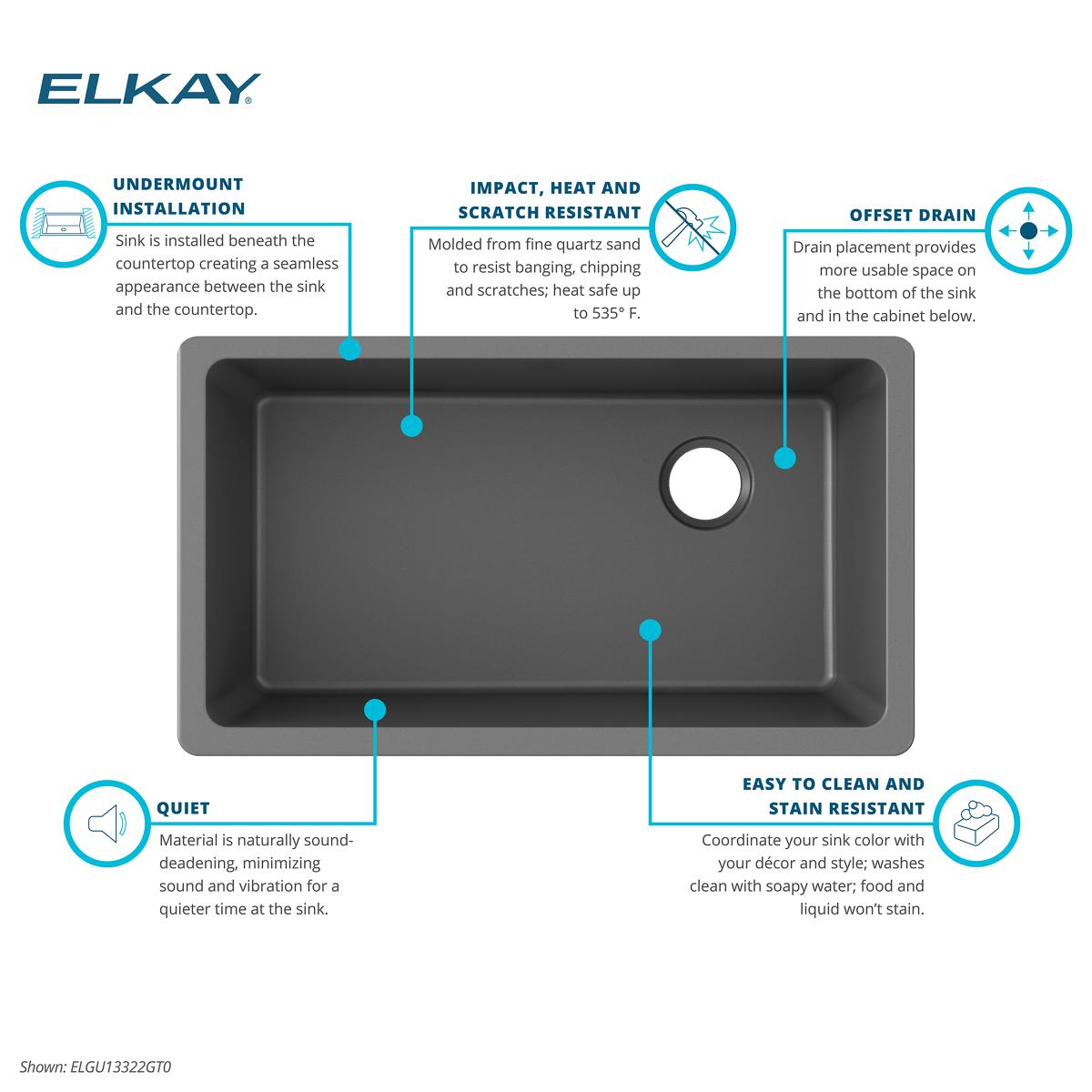 Elkay ELGU13322GT0