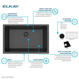 Elkay ELGRU13022BK0C