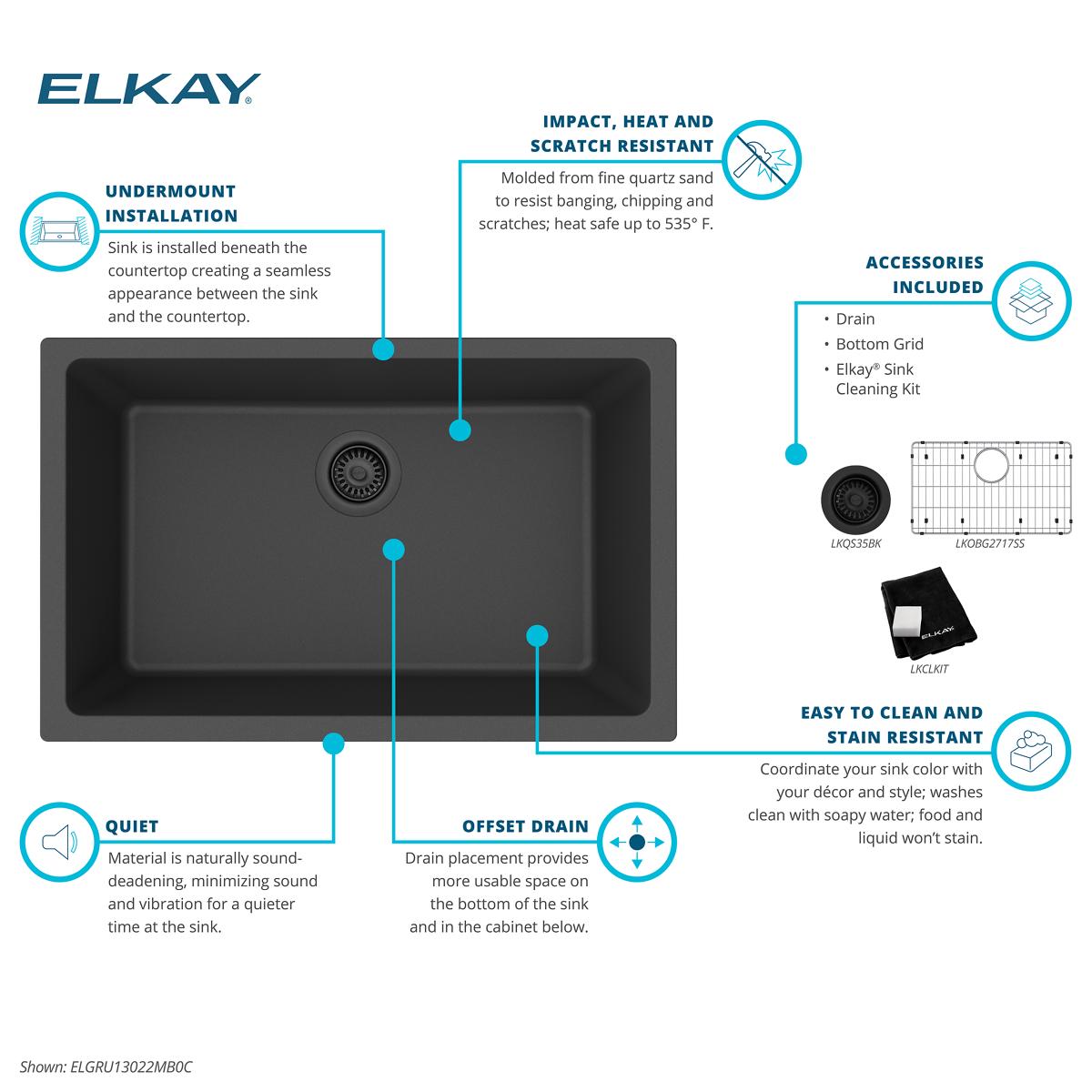 Elkay ELGRU13022MB0C