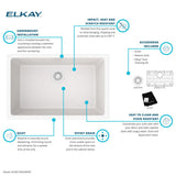 Elkay ELGRU13022WH0C