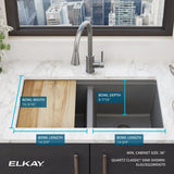 Elkay ELGU3322WOGT0