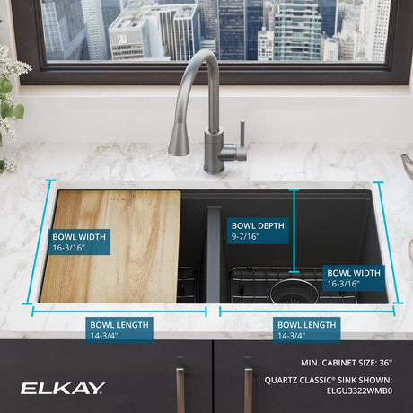 Elkay ELGU3322WMB0