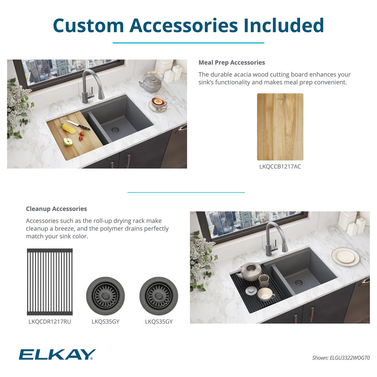 Elkay ELGU3322WOGT0