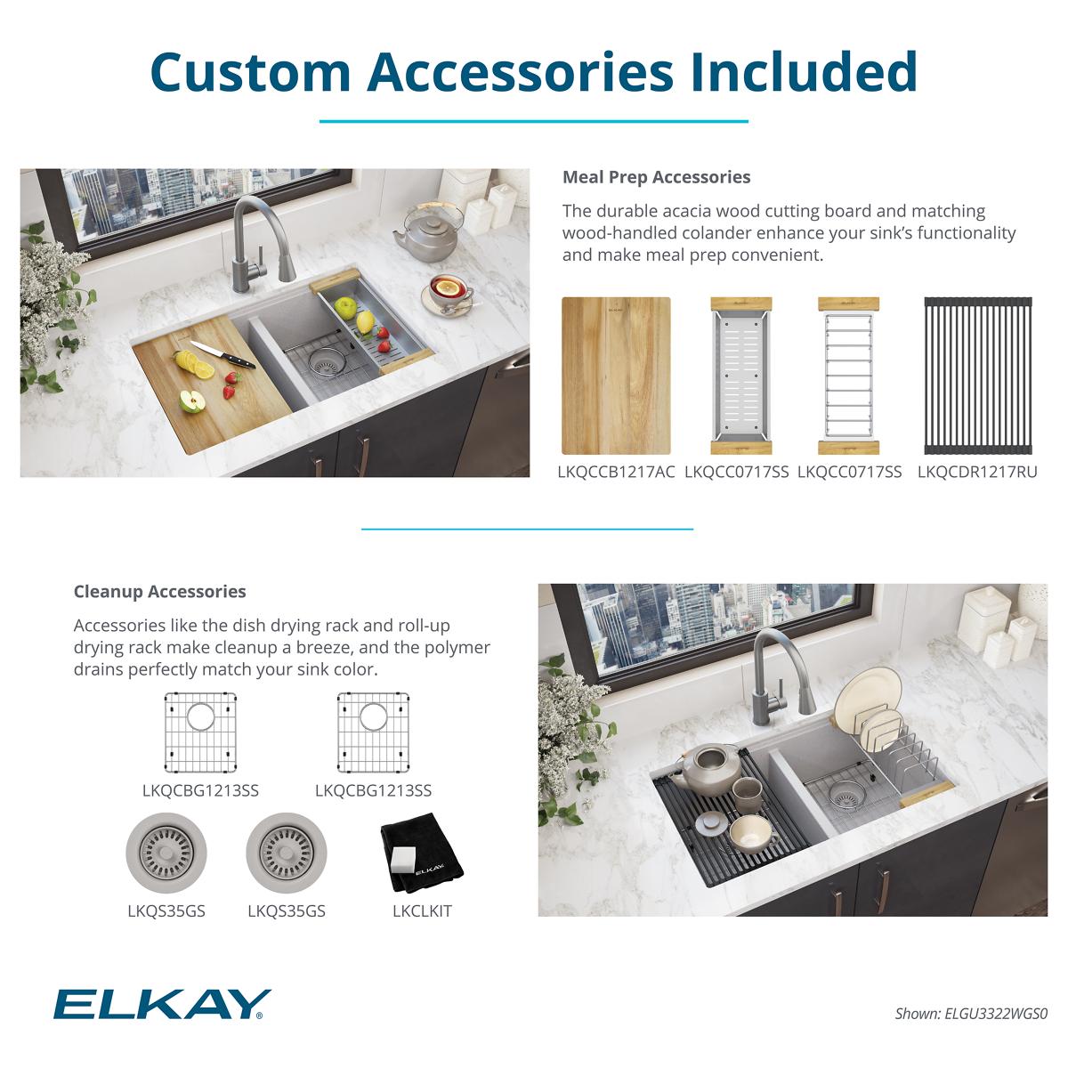 Elkay ELGU3322WGS0
