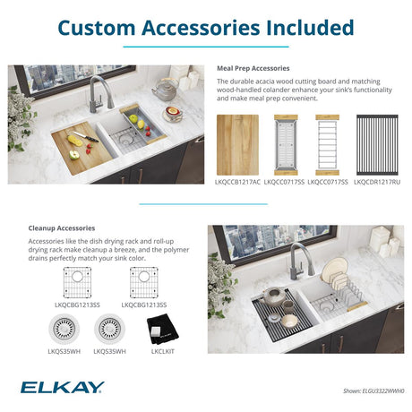 Elkay ELGU3322WWH0