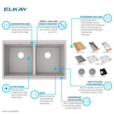 Elkay ELGU3322WGS0