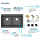Elkay ELGU3322WGT0