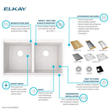 Elkay ELGU3322WWH0