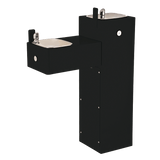 Haws 3300 | Outdoor Vandal-Resistant Steel Pedestal Fountain | 0.45 GPM