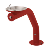 Haws 3380 | Outdoor Vandal-Resistant Steel Pedestal Fountain | 0.45 GPM