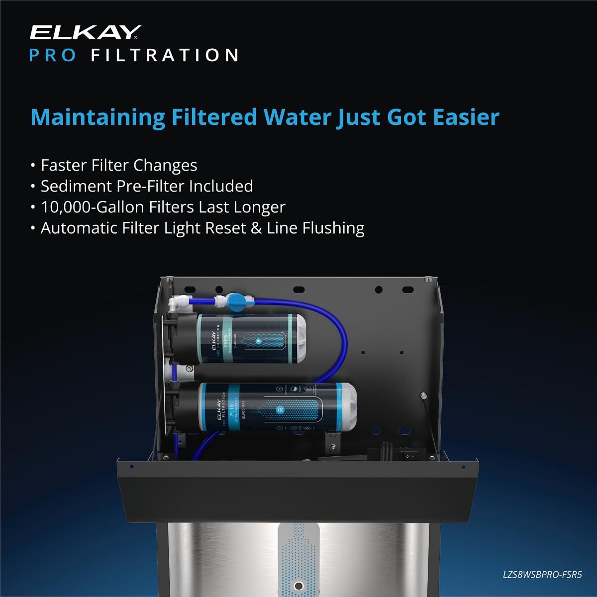 Elkay LVRCTL8WSPRO-FSR5