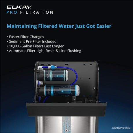 Elkay LZSTL8WSBPRO-FLP4-UV