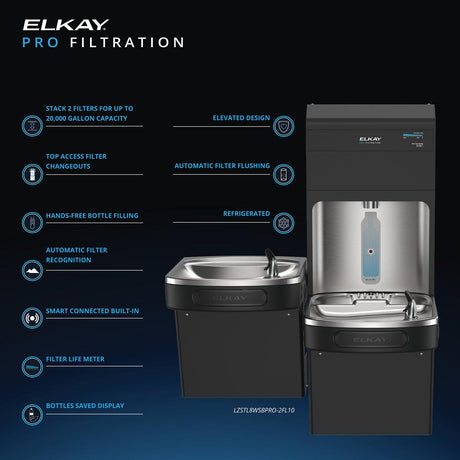 Elkay LZSTL8WSBPRO-2FL10