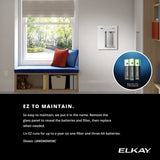 Elkay LBWDM0BKBC | Mechanical Built-in Filtered Water Dispenser, Battery Operated, Non-Refrigerated