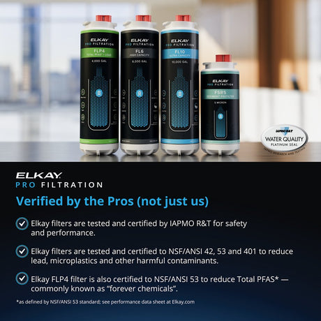 Elkay LZS8WSBPRO-UV | Pro Filtration with UV Protection | 10,000 Gallon, Refrigerated