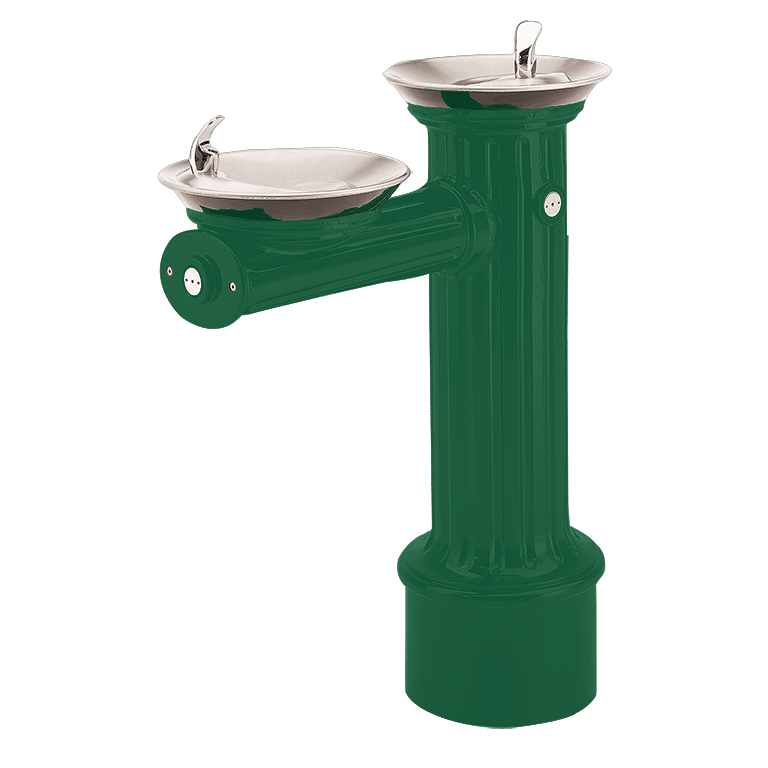 Haws 3511 | Vandal-Resistant Antique Pedestal Fountain | 0.45 GPM