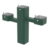 Haws 3603 | Vandal-Resistant Outdoor Stainless Steel Pedestal Fountain | 0.45 GPM