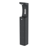 Haws 3610 | Outdoor Vandal-Resistant Pedestal Bottle Filler | 1 GPM