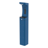 Haws 3610 | Outdoor Vandal-Resistant Pedestal Bottle Filler | 1 GPM