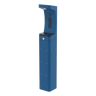 Haws 3610 | Outdoor Vandal-Resistant Pedestal Bottle Filler | 1 GPM