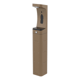 Haws 3610 | Outdoor Vandal-Resistant Pedestal Bottle Filler | 1 GPM