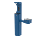 Haws 3611F | Outdoor Vandal-Resistant Bottle Filler & Fountain | 1 GPM