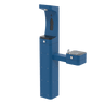 Haws 3611F | Outdoor Vandal-Resistant Bottle Filler & Fountain | 1 GPM