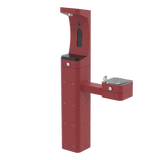 Haws 3611F | Outdoor Vandal-Resistant Bottle Filler & Fountain | 1 GPM