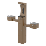 Haws 3612 | Vandal-Resistant Outdoor Bottle Filler & Drinking Fountain | 1 GPM