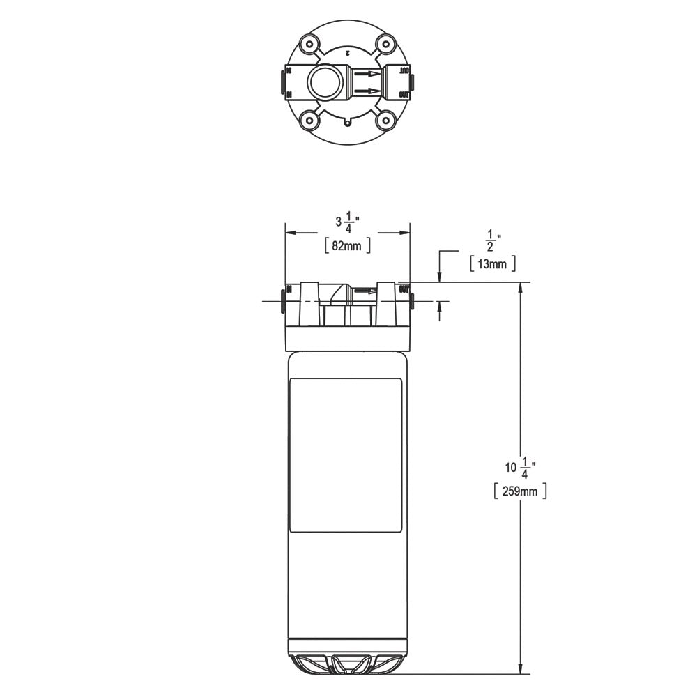 Elkay EWF3000 | WaterSentry® Plus Filter Kit | 3000-gallon capacity, For use with Filterless units