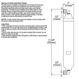 Elkay LF2 Dimensions