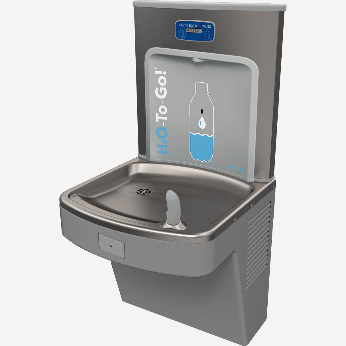 Murdock A171.8-UG-BF12 Series Wall-Mounted Water Cooler with H2O-to-Go! Touchless Bottle Filler