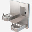 Murdock A152-VR-BF Series Wall-Mounted Bi-Level Drinking Fountain with Recessed Bottle Filler