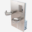 Murdock A132.8-VR-BF Series Bi-Level Oval Bowl Fountain with Recessed Bottle Filler
