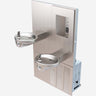 Murdock A132.8-VR-BF Series Bi-Level Oval Bowl Fountain with Recessed Bottle Filler
