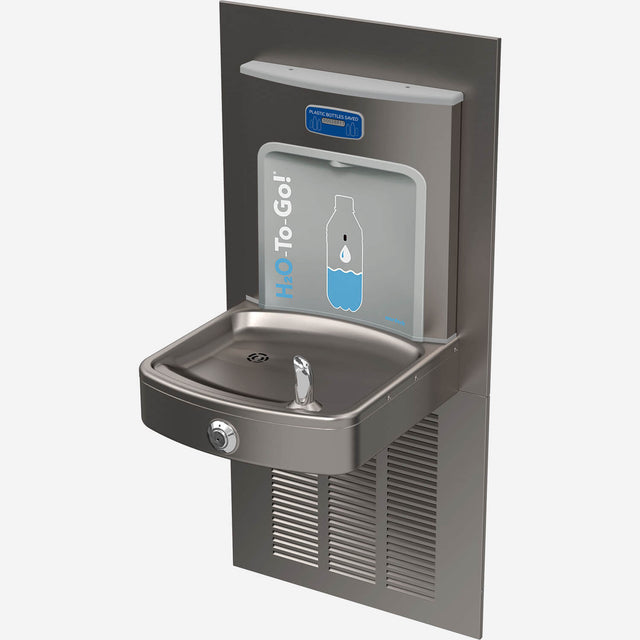 Murdock A191.8-BF12 Series Wall-Mounted Drinking Fountain with Wide Basin & Bottle Filler