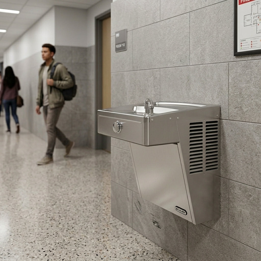 Elkay VRCDS | Vandal-Resistant Wall-mount Drinking Fountain