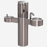 Murdock GWQ84 Series Outdoor Pedestal Hand Washing Station with Bottle Filler & Drinking Fountain