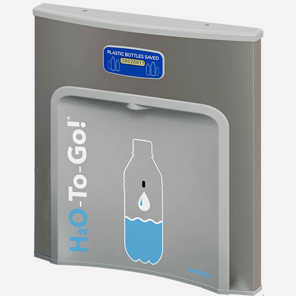 Murdock BF12 Series Sensor-Operated Water Refill Station with Slim Profile Design