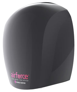 World Dryer J-162 | AirForce Automatic Hand Dryer, Black