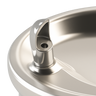 Murdock A132.8-VR-BF | Bi-Level Oval Bowl Fountain with Recessed Bottle Filler