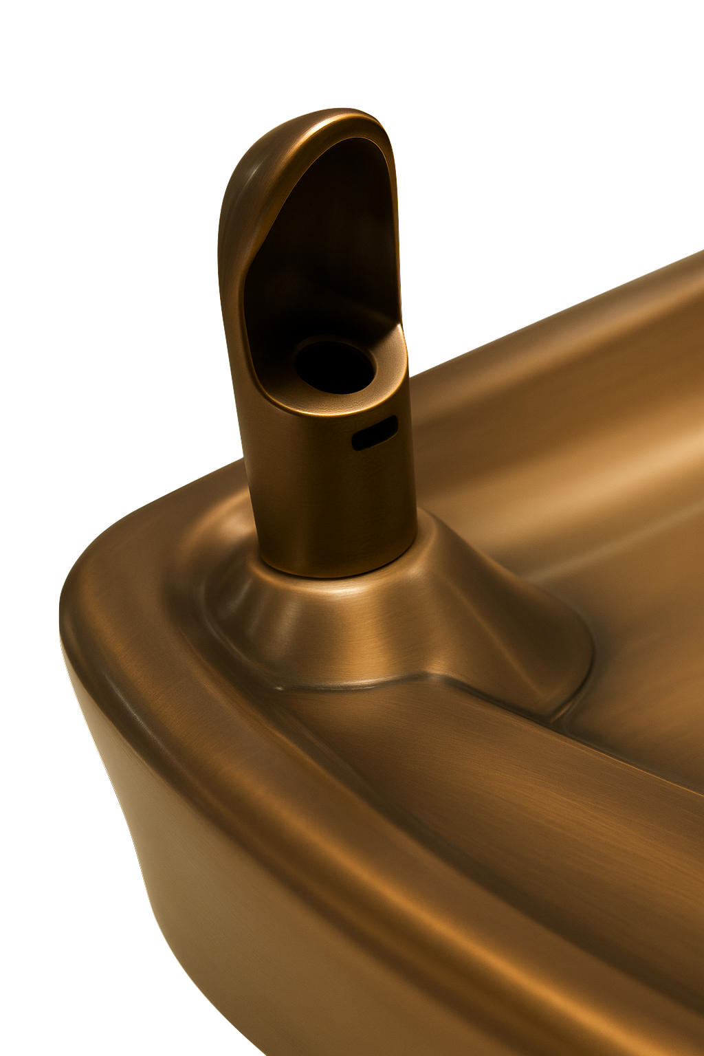 Murdock A132.8-VR-BF | Bi-Level Oval Bowl Fountain with Recessed Bottle Filler