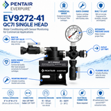 Everpure EV927241 | QC7I Single Head Commercial Filter Assembly - 3/8 Inch FNPT