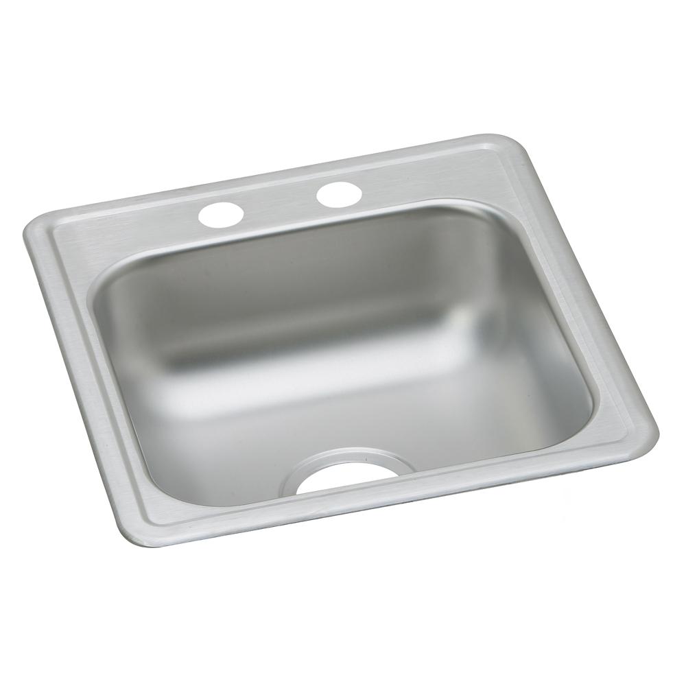 Elkay D11719 | Dayton, Single Bowl Drop-in Bar Sink | 17" x 19" x 6-1/8"