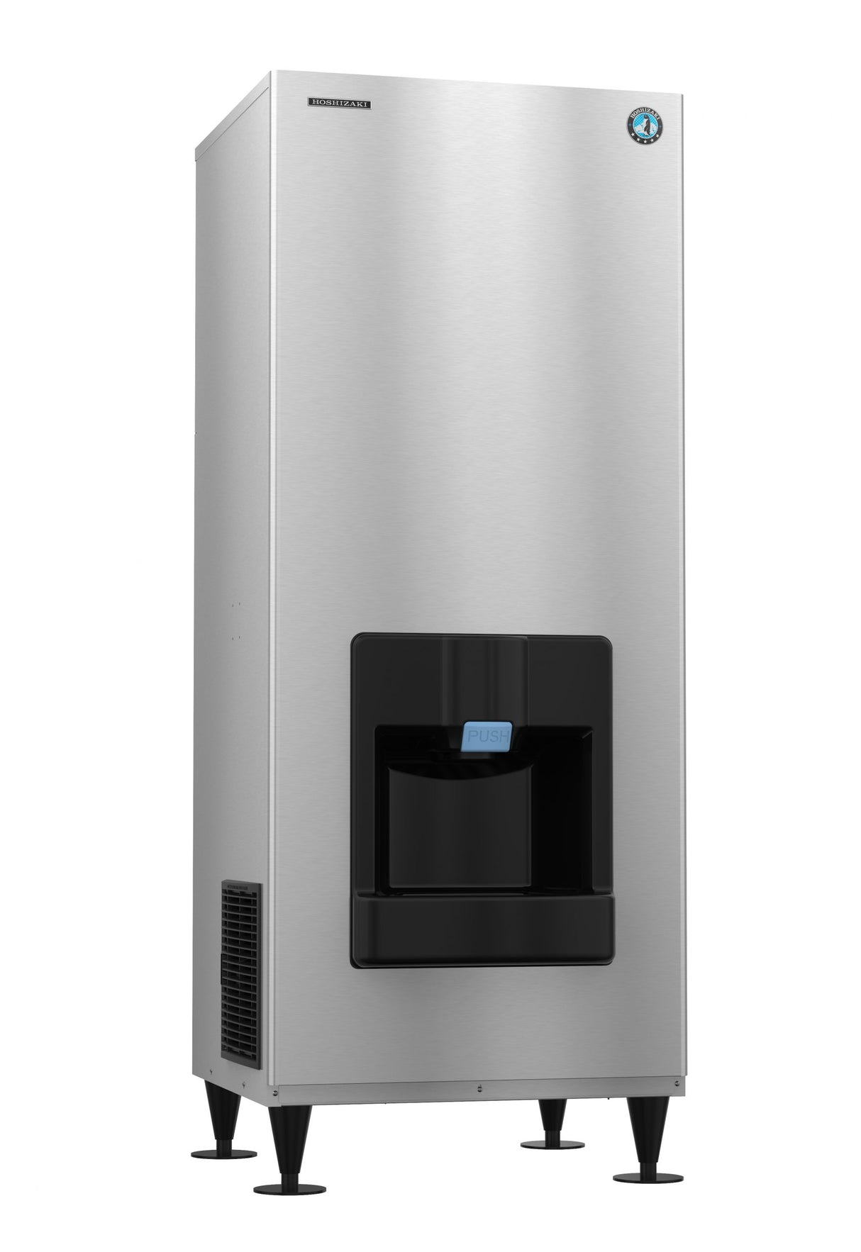 Hoshizaki DKM-500BAJ | Serenity Crescent Cuber and Dispenser | Air-cooled, 200 lbs capacity