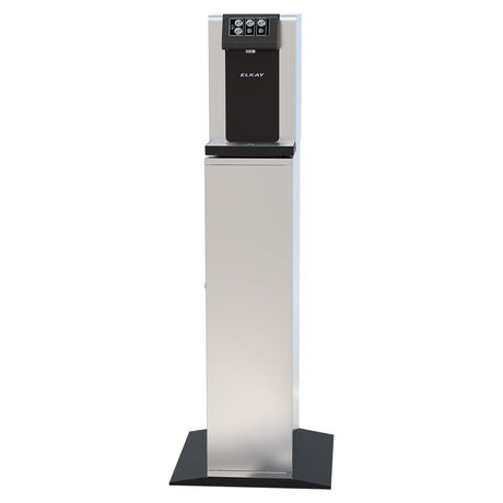 DSBSH130UVPC - Elkay Water Dispenser with Floor Stand - This freestanding water dispenser features a sleek stainless steel design and provides filtered, chilled, and hot water options.