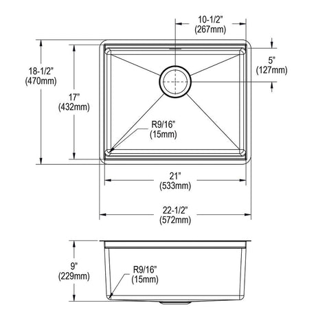 Elkay ECTRU21169W